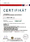 náhled certifikátu